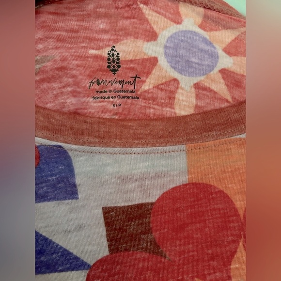 Free People | Keep Rolling Long Sleeve Tee | Sweet Lavender Combo - Picture 5 of 6